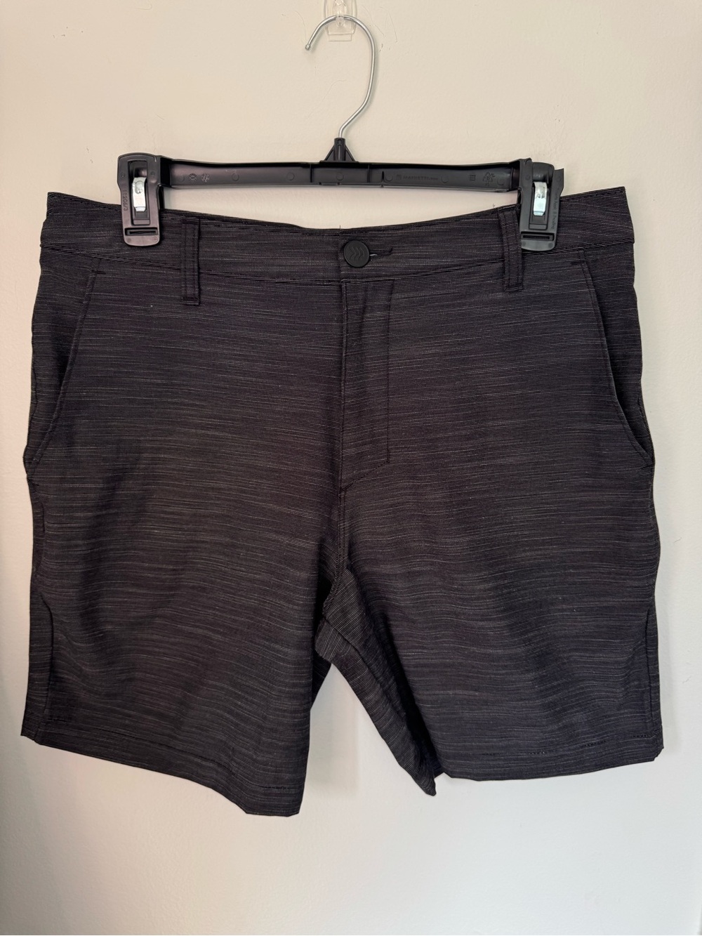 Men's All In Motion 7" Golf Shorts - Size 30 (Black Heather) - NWT